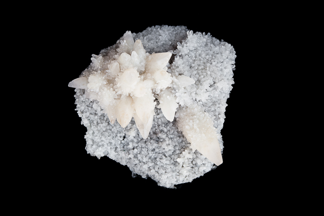 Dog tooth calcite.  Brazil